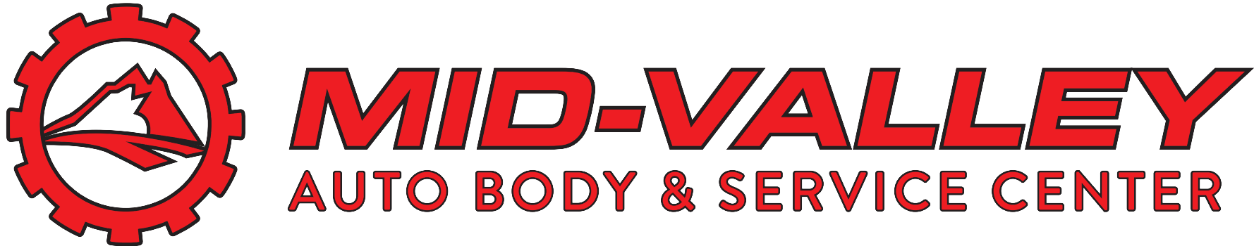 Mid-Valley auto body and service center logo